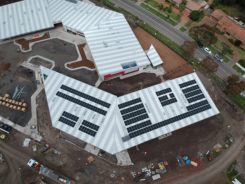 Greenvale secondary college - Solar installation